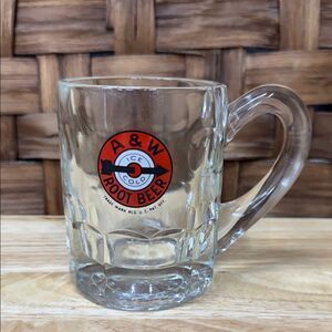 Vintage 1960’s A&W Root Beer Glass Mug